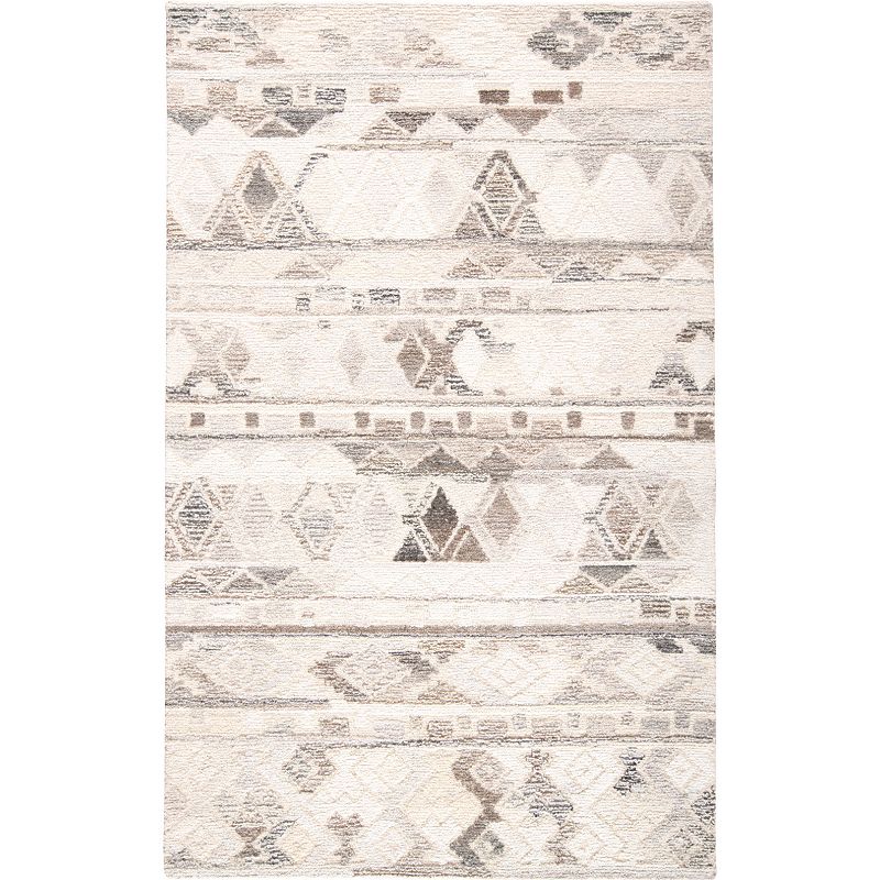 Weave & Wander Palatez Ornamental Area Rug, Beig/Green, 8X10 Ft