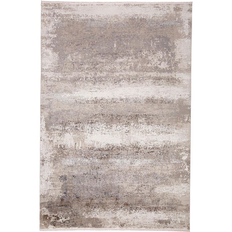 Weave & Wander Lindstra Traditional Area Rug, Grey, 3X5 Ft