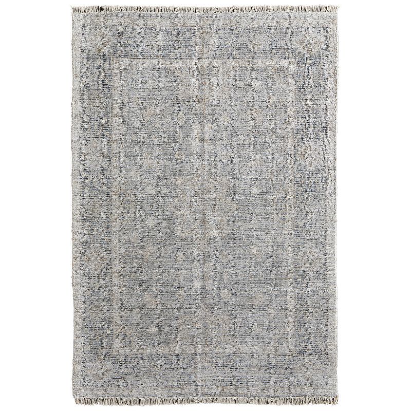 Weave & Wander Ramey Ornamental Area Rug, Beig/Green, 7.5X9.5 Ft