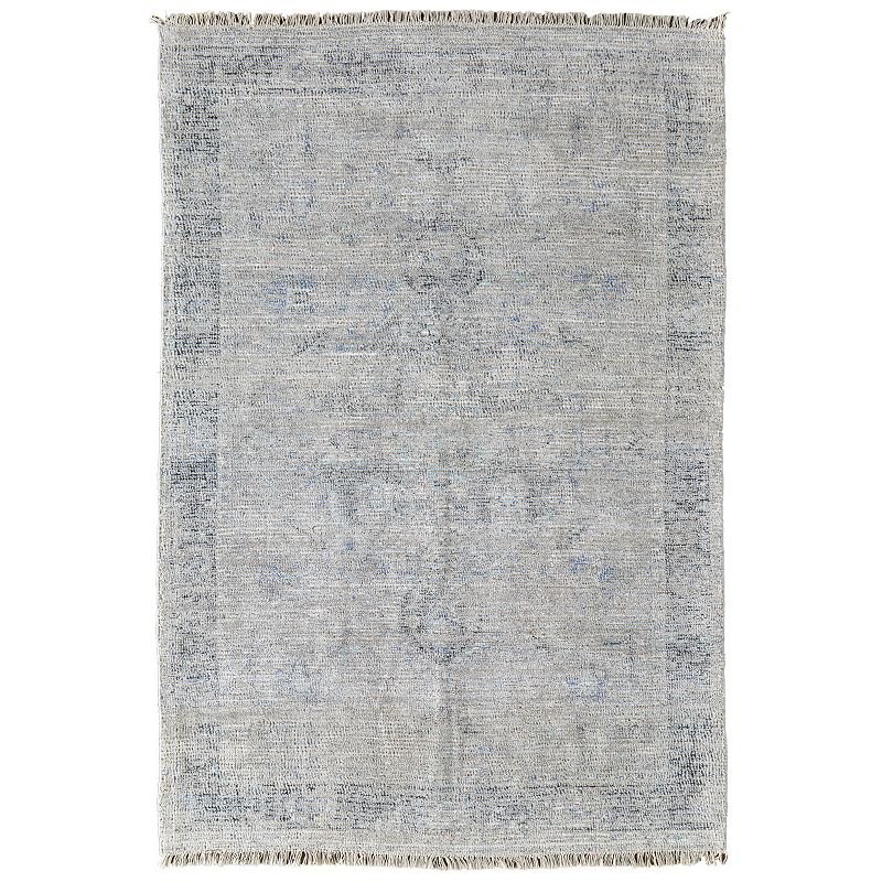 Weave & Wander Ramey Ornamental Area Rug, Beig/Green, 7.5X9.5 Ft