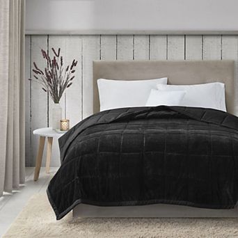 Madison Park Coleman Reversible HeiQ Smart Temperature Down Alternative Bed Blanket