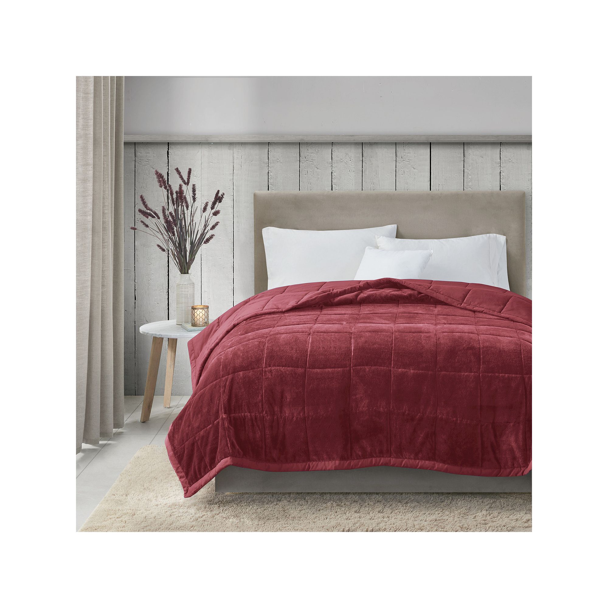 Madison Park Coleman Reversible HeiQ Smart Temperature Down Alternative Bla