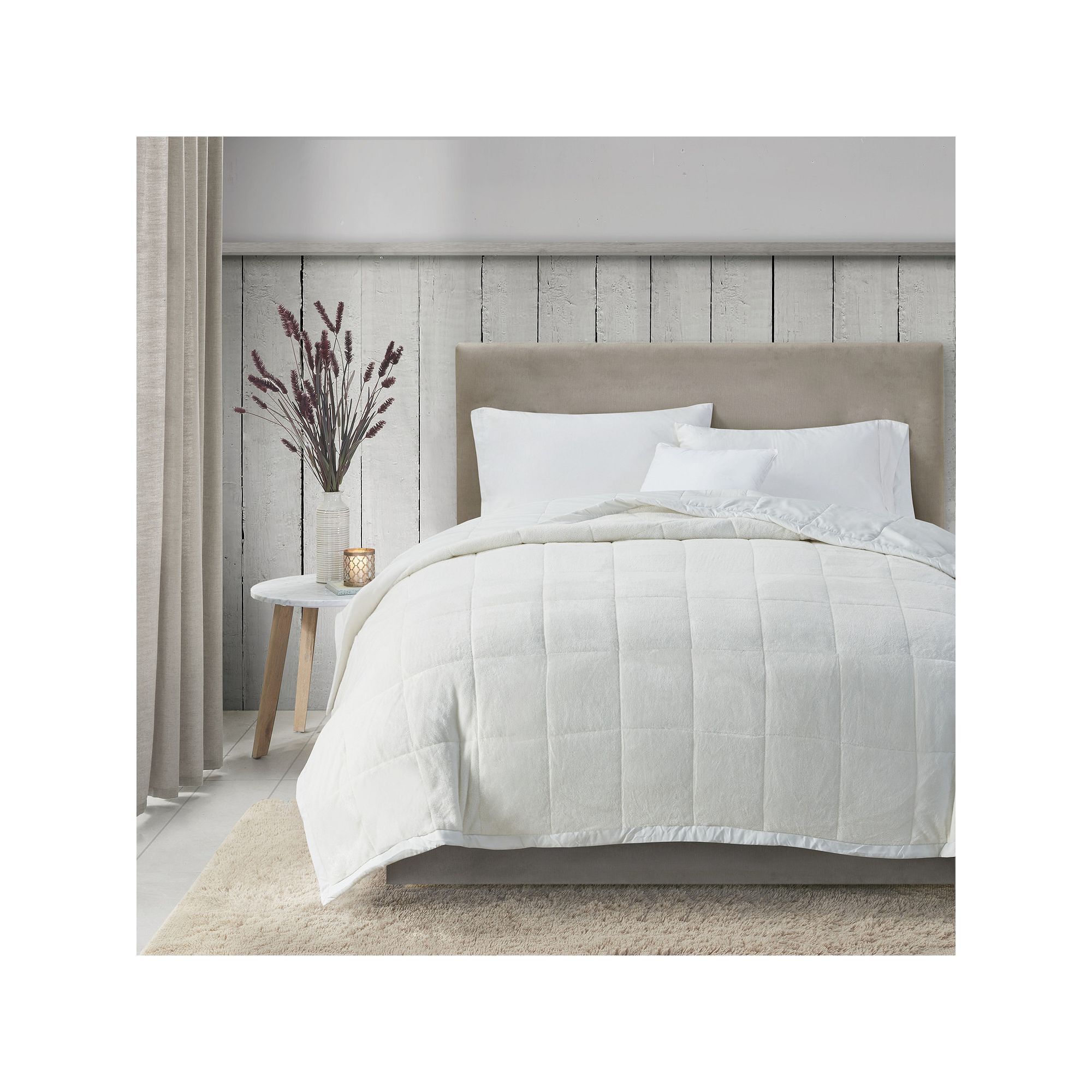 Madison Park Coleman Reversible HeiQ Smart Temperature Down Alternative Bla