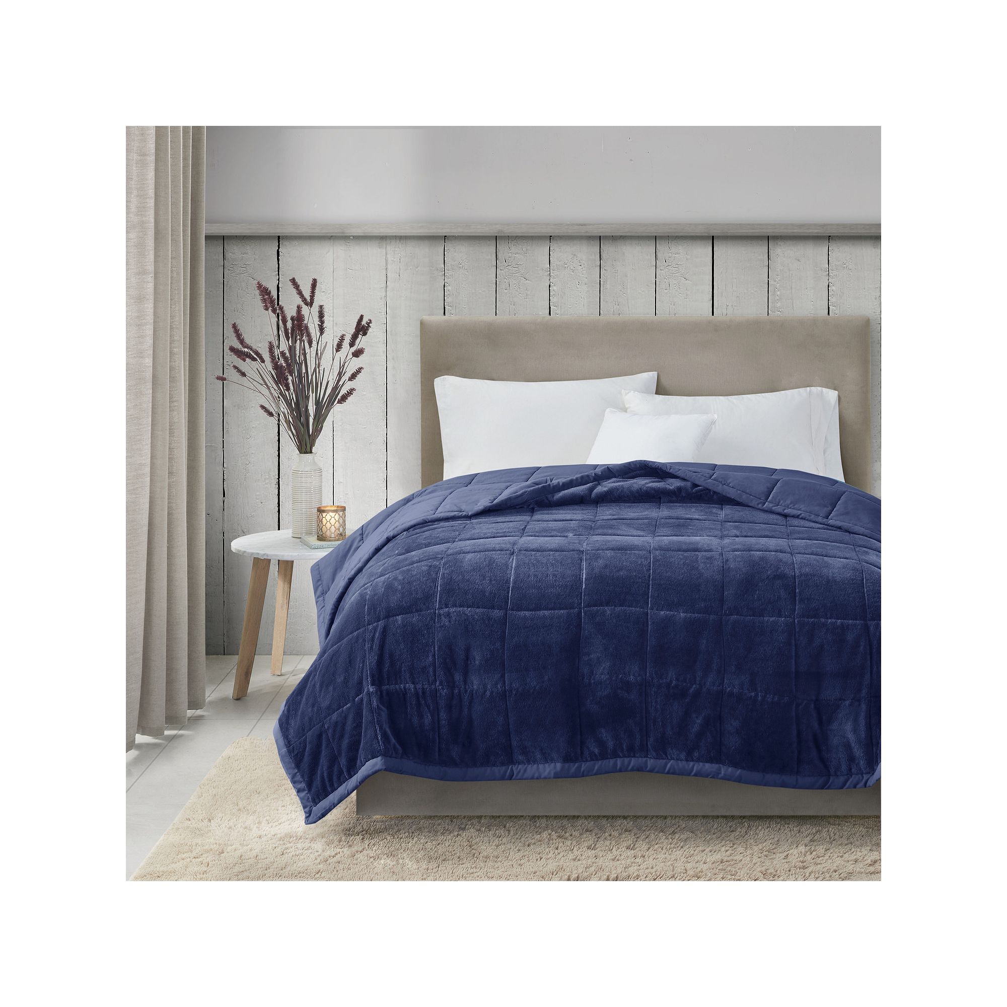 Madison Park Coleman Reversible HeiQ Smart Temperature Down Alternative Bla