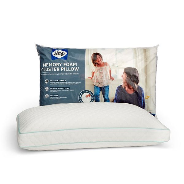 Sealy Memory Foam Cluster Pillow