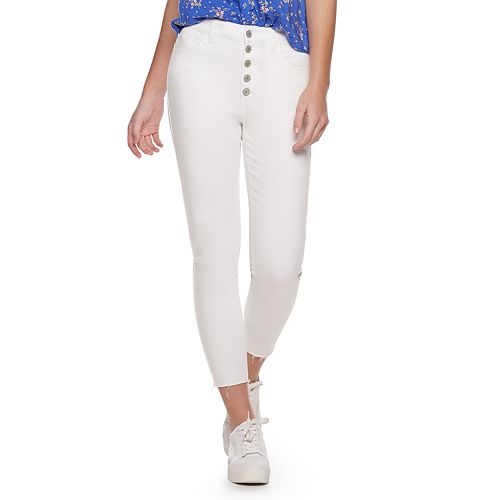 cropped stretch jeggings