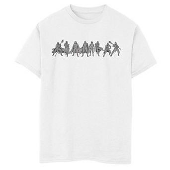Boys 8-20 Star Wars The Rise of Skywalker Knights of Ren Line Graphic Tee