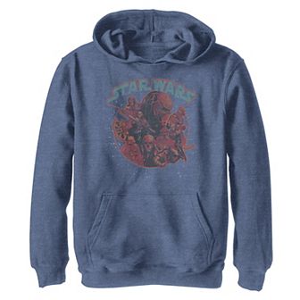 Boys 8-20 Star Wars The Rise of Skywalker Dark Side Stars Graphic Hoodie