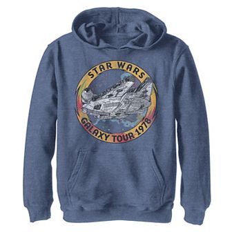 Boys 8-20 Star Wars The Rise of Skywalker Vintage Galaxy Tour Graphic Hoodie
