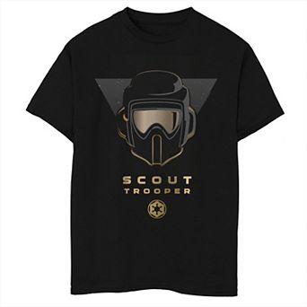 Boys 6-20 Star Wars Jedi: Fallen Order Scout Trooper Helmet Graphic Tee