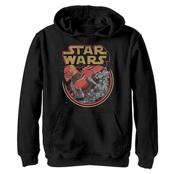 Boys 8-20 Star Wars The Rise of Skywalker Retro Knights of Ren Graphic Hoodie