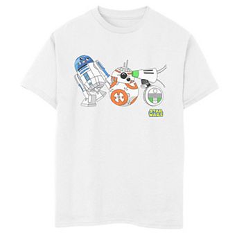 Boys 8-20 Star Wars The Rise of Skywalker Droid Party Graphic Tee