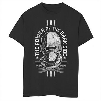 Boys 8-20 Star Wars The Rise of Skywalker Cracked Kylo Graphic Tee