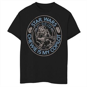 Boys 6-20 Star Wars The Rise of Skywalker Chewie Copilot Graphic Tee