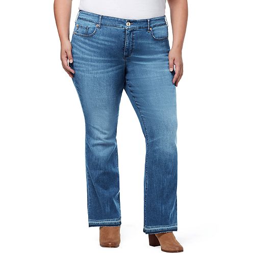 Plus Size Chaps Midrise Bootcut Jeans