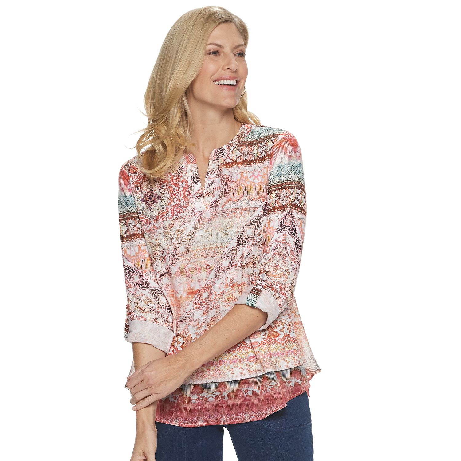 croft and barrow tops women