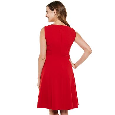 Women's Chaps Sleeveless A-Line Dress