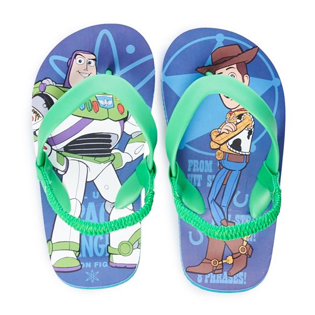 Disney/Pixar Toy Toddler Boy Buzz Lightyear Thong Sandals