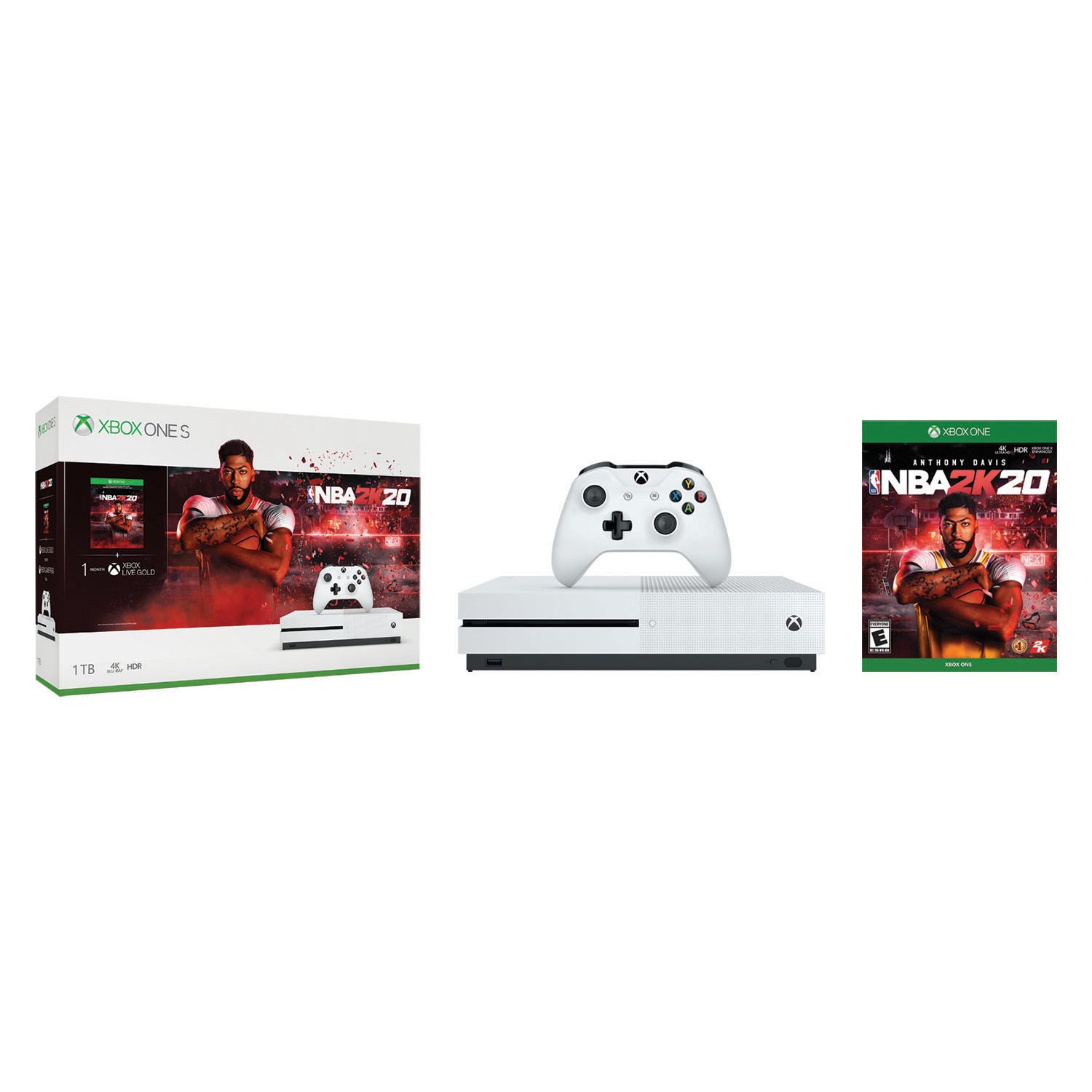 xbox one s with nba 2k20