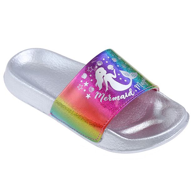 Kohls girls slides sale