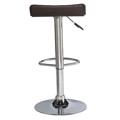 Leick Furniture Gray Adjustable Swivel Stool 2-piece Set