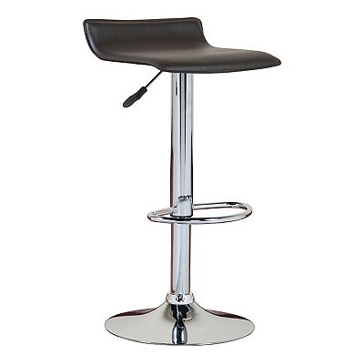 Leick Furniture Gray Adjustable Swivel Stool 2-piece Set