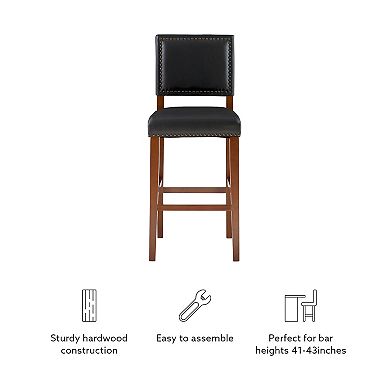 Linon Brook Bar Stool