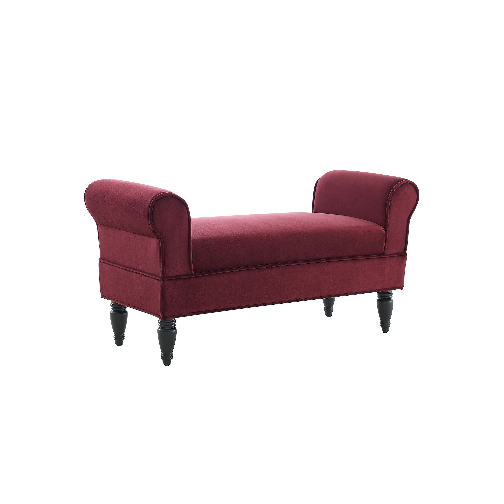 Linon Lillian Bench, Pink