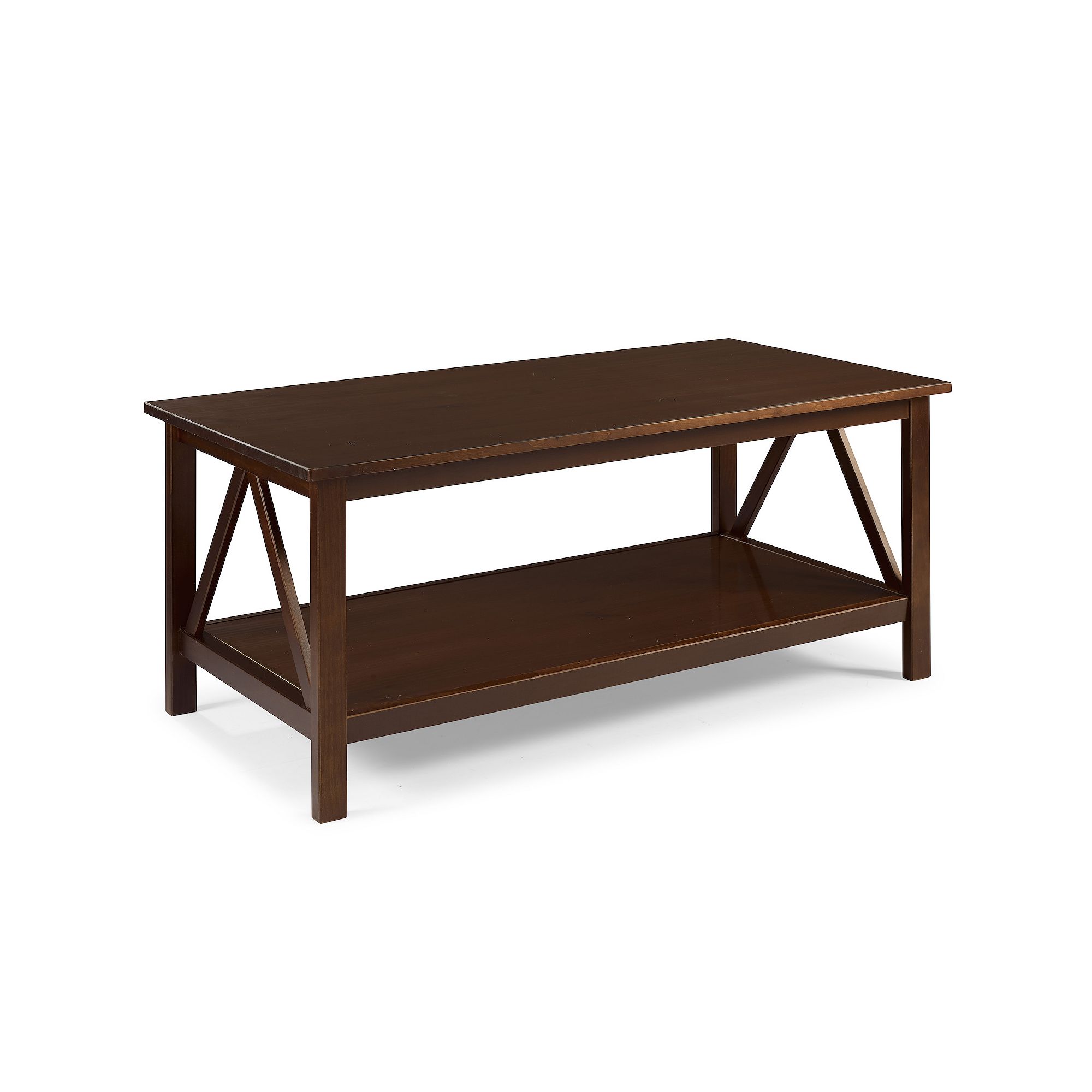 Linon Titian Coffee Table, Brown