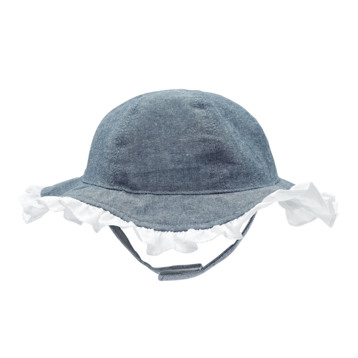 chambray baby hat