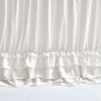 Lush Decor Ella Ruffle Lace Bedspread Set