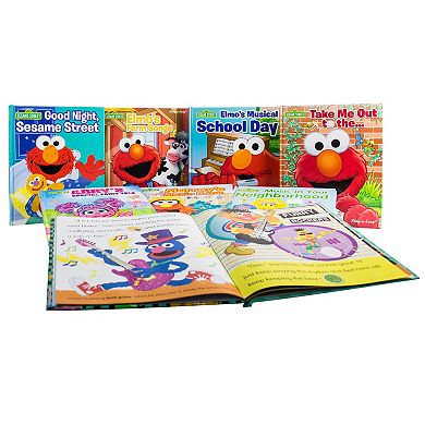 Sesame Street My First Music Fun Portable Keyboard and 8-Book Library