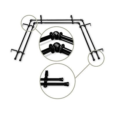 Rod Desyne 5/8" Double Bay Curtain Rod