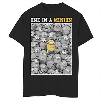 Boys 8-20 Despicable Me Minions One In A Minion Color Pop Portrait Graphic Tee