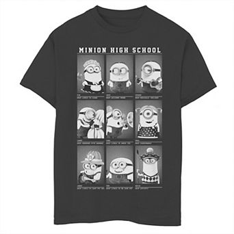 Boys 8-20 Despicable Me Minions High School Photos Graphic Tee
