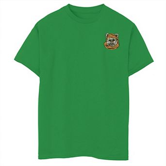 Boys 8-20 Star Wars Ewok Left Chest Graphic Tee
