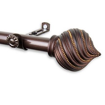 Rod Desyne 13/16" Bisque Curtain Rod