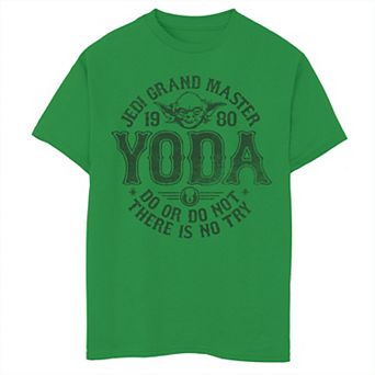 Boys 8-20 Star Wars Yoda Master 1980 Do Or Do Not Graphic Tee