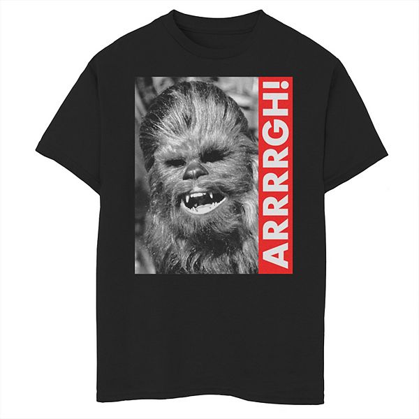 Boys 8-20 Star Wars Wookiee Rebel Yell Graphic Tee