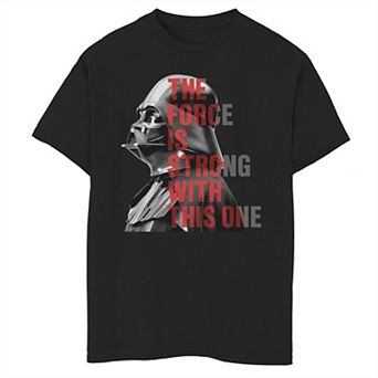 Boys 6-20 Star Wars Vader's Head Strong Graphic Tee