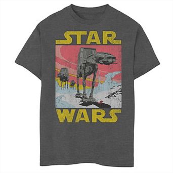 Boys 6-20 Star Wars AT-AT Sunset Logo Walker Graphic Tee