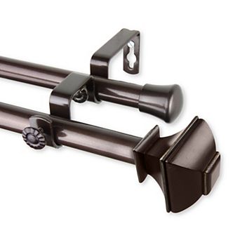Rod Desyne 13/16" Marion Double Curtain Rod