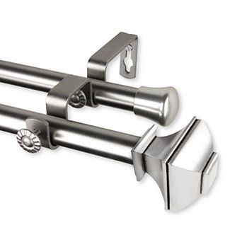 Rod Desyne 13/16" Marion Double Curtain Rod