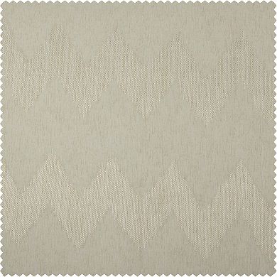 EFF 1-panel Sirius Patterned Linen Sheer Window Curtain