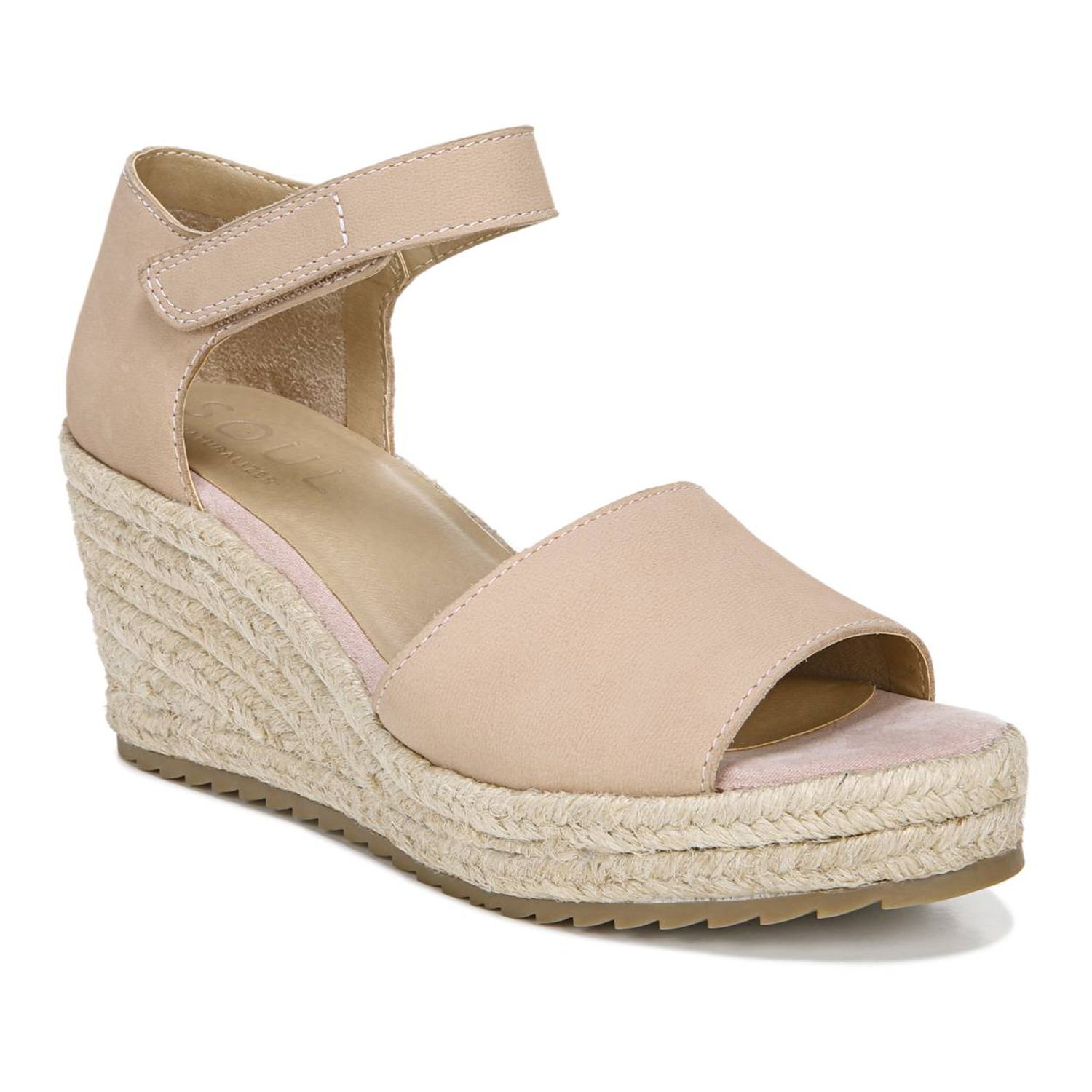 soul naturalizer oasis espadrille wedge sandal