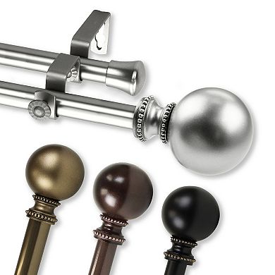 Rod Desyne 13/16" Jordana Double Curtain Rod