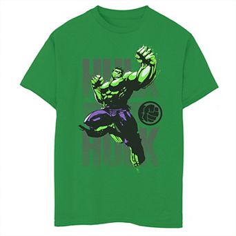 Boys 8-20 Marvel Hulk Avengers Assembler Jump Punch Graphic Tee