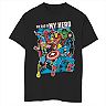 Boys 8-20 Marvel Heros My Dad My Hero Father's Day Graphic Tee