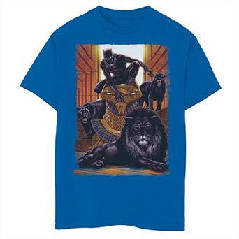 Boys 8-20 Marvel Black Panther King In the Lion's Den Graphic Tee