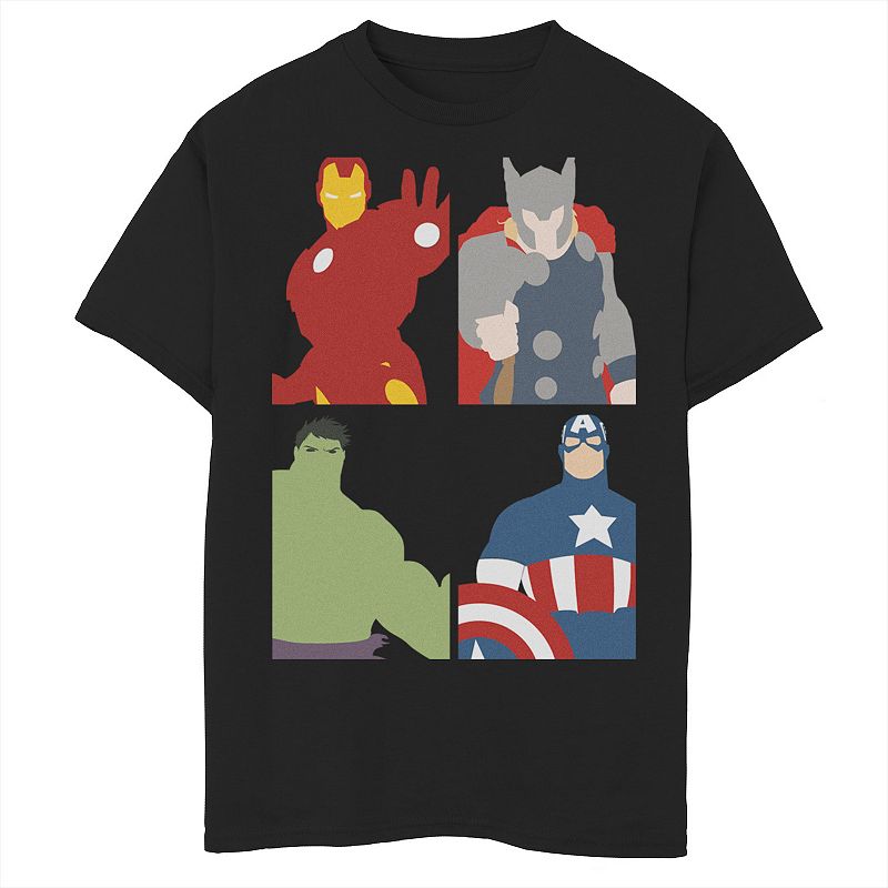 UPC 194544000036 product image for Boys 8-20 Marvel The Avengers Assemble Flat Vectorized Graphic Tee, Boy's, Size: | upcitemdb.com